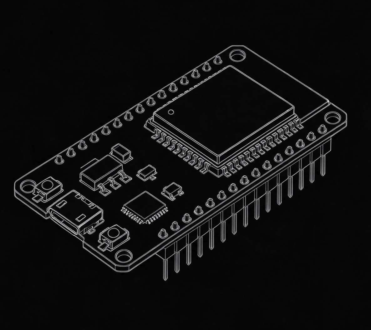 RoJam ESP32 Modified Dev Board - Wi-Fi & BLE IoT Controller